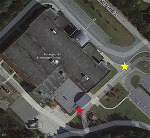map of drop off location 